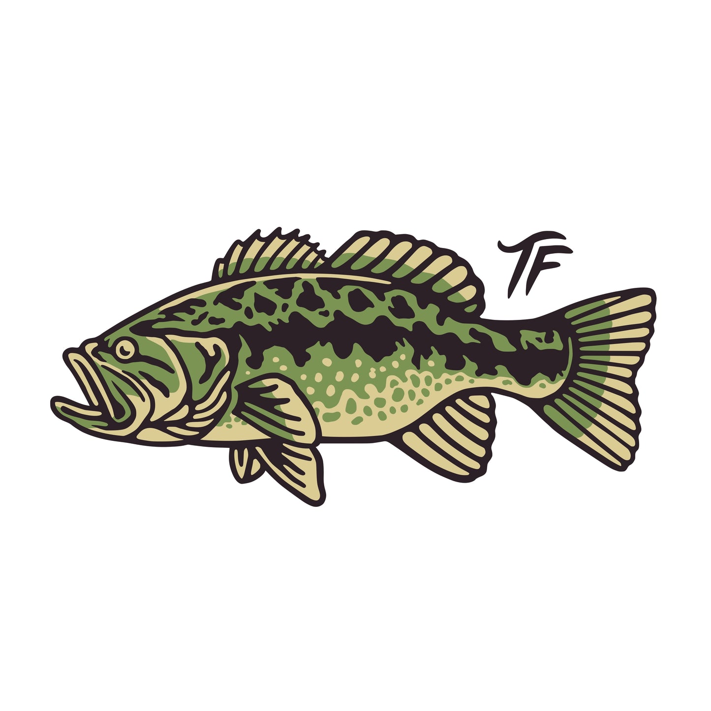 Bass Sticker