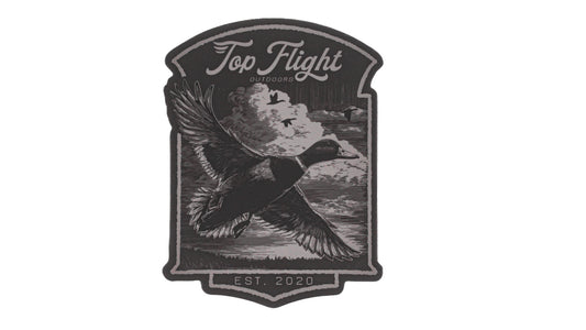Flying Mallard Logo Sticker